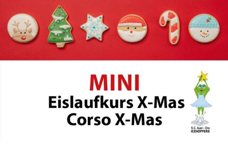 Mini X-Mas Corso di pattinaggio 28.12 – 05.01
